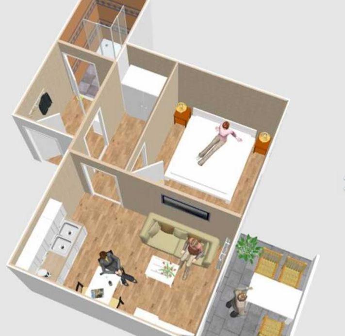 제바트헤링스도르프 Residenz Bellevue 아파트 외부 사진
